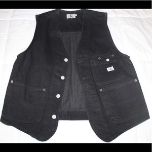Vintage Calvin Klein Jeans Black Denim Vest